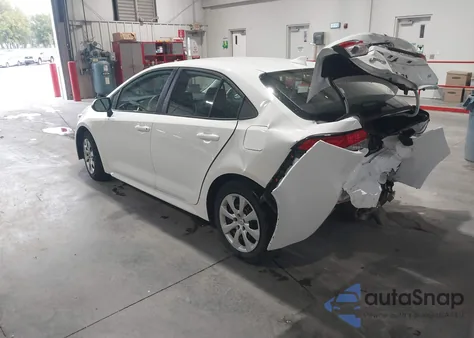 2025 Toyota Corolla Le z USA, uszkodzony, nr VIN 5YFB4MDE5SP268299